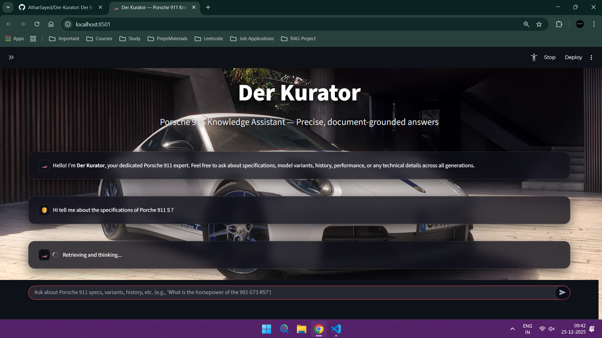 Der Kurator RAG System